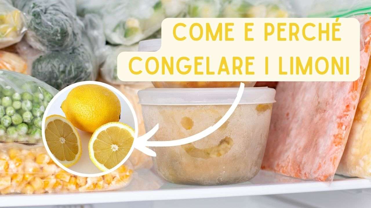 congelare limoni