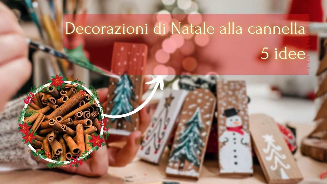 decorazioni natalizie cannella