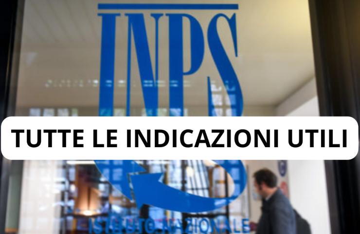 L'entrata di un ufficio INPS