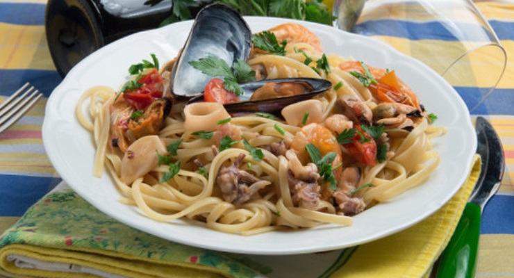 Linguine allo scoglio ricetta