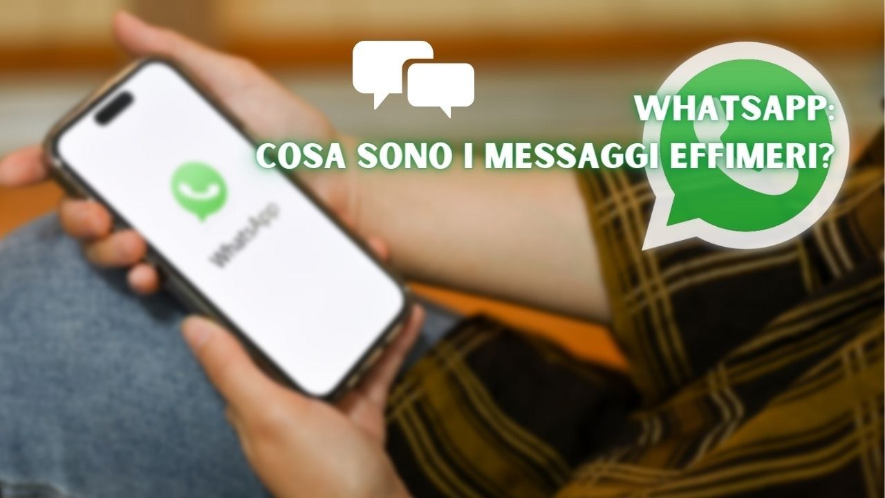 messaggi effimeri whatsapp