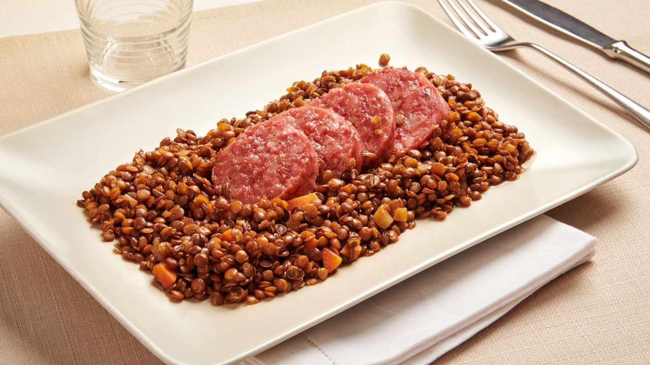 errori cotechino lenticchie