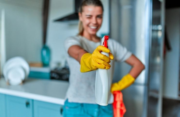 pulizia casa senza detersivo