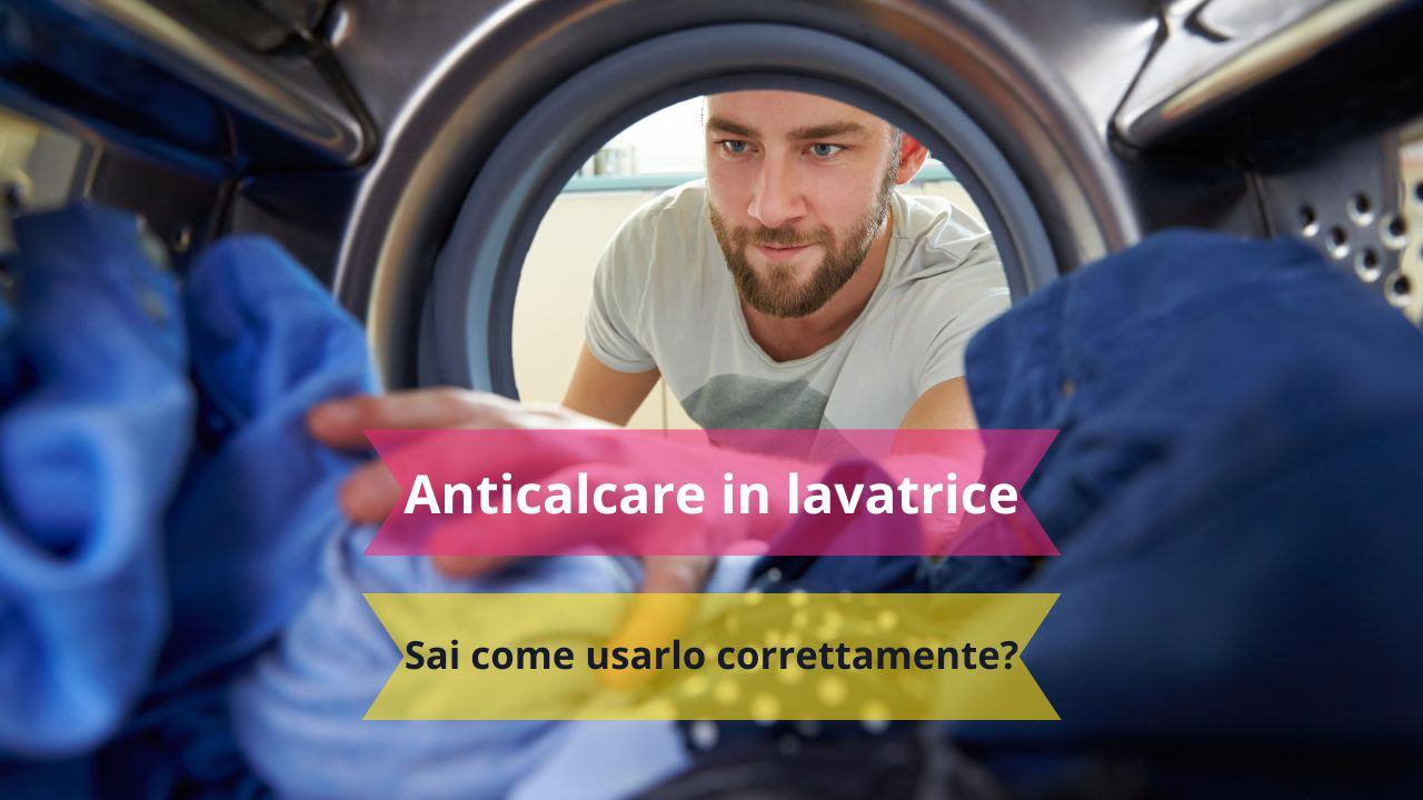 utilizzo anticalcare lavatrice