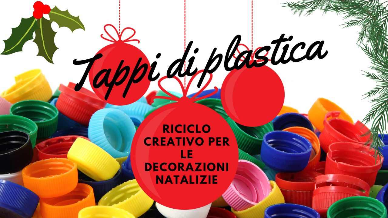 decorazioni tappi plastica