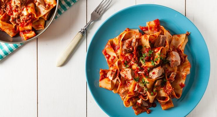 Pasta con tonno e pomodori