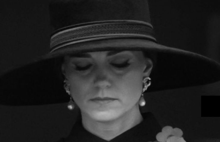 Una Kate affranta