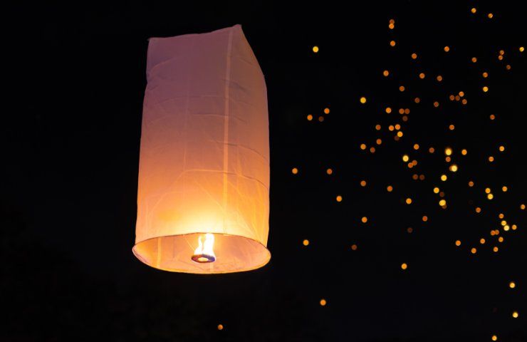 Una lanterna cinese