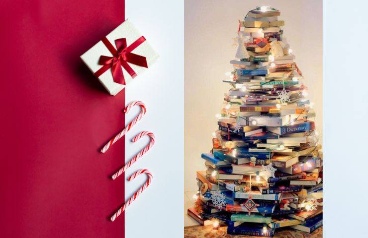 albero con libri