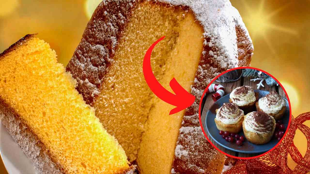 cestini di pandoro ricetta