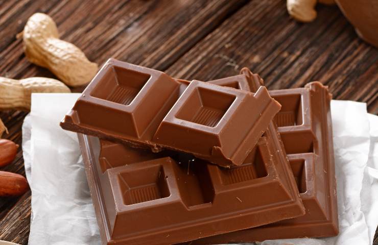 cioccolato e noccioline