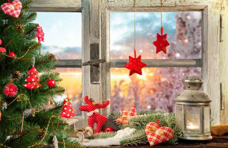 finestre feste natalizia