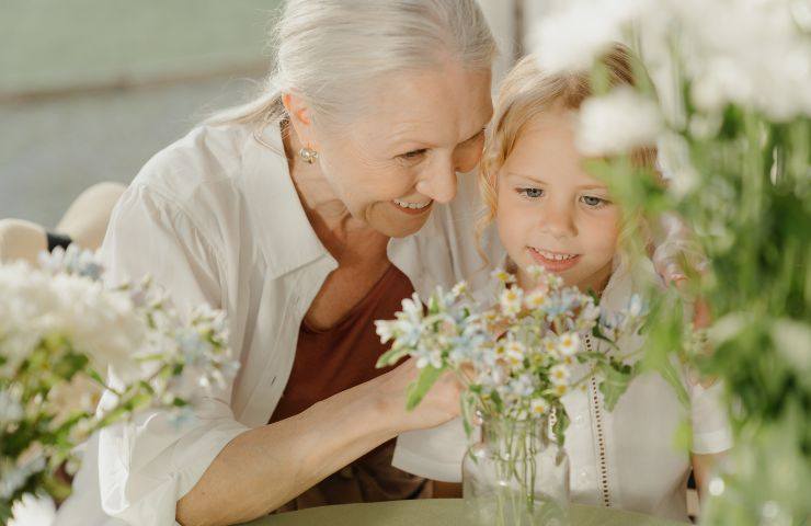 trucco fiori freschi