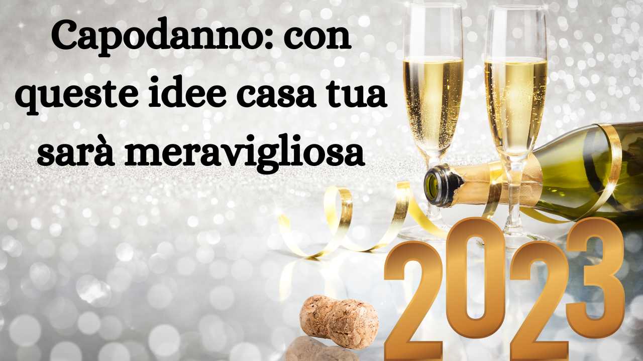 capodanno idee festa