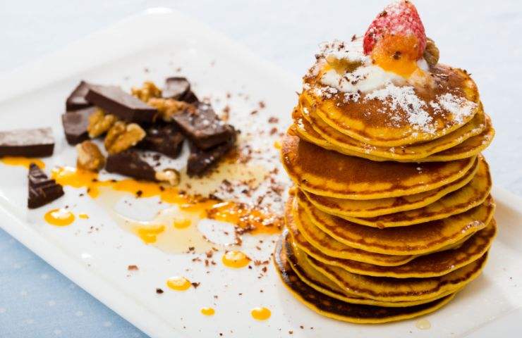 pancake alla zucca