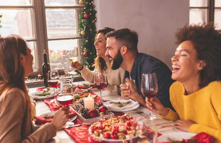 natale cena amici