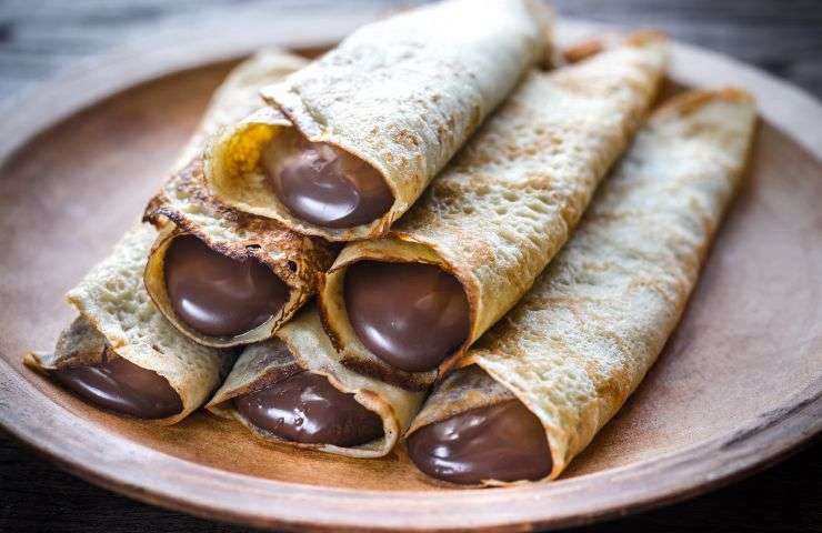 crepes cioccolato