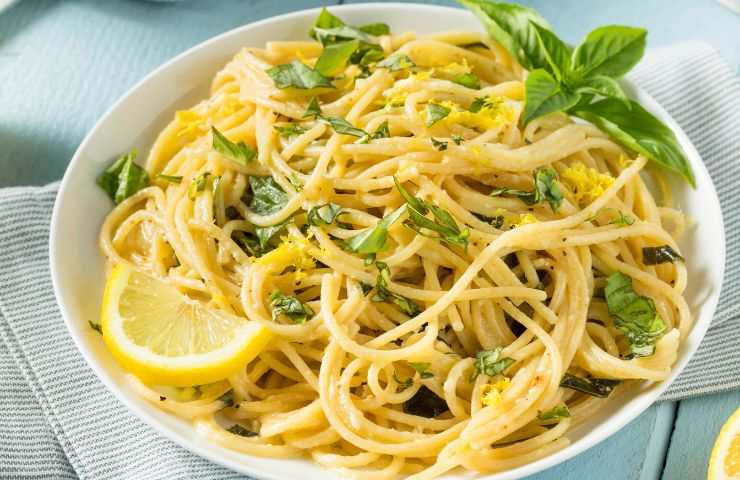 spaghetti al limone ingredienti