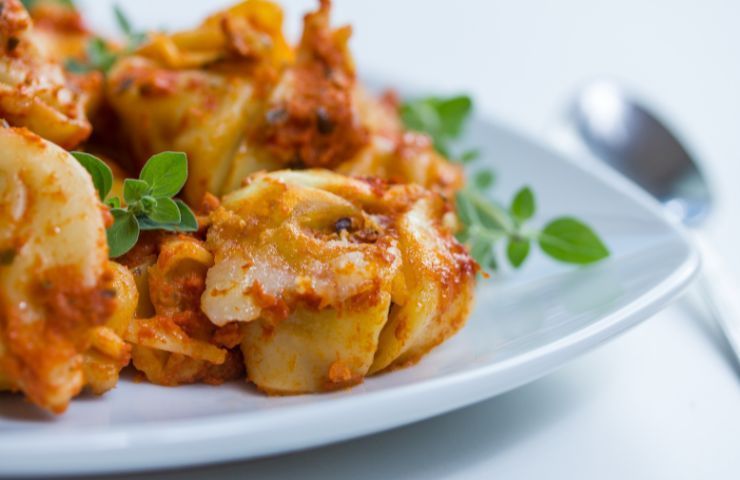 tortellini cotti al forno