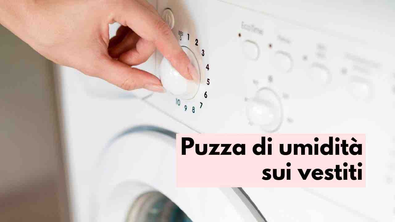 Come togliere la puzza di umidità dai tuoi vestiti