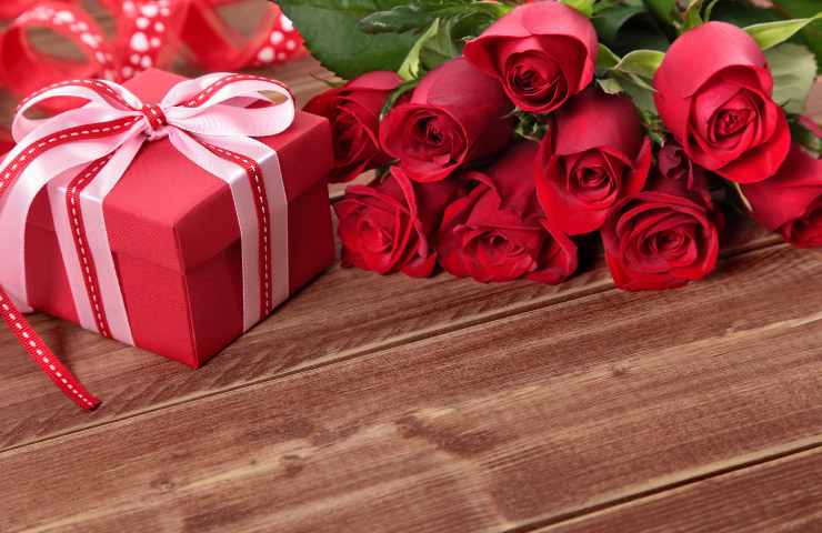 Dei fiori ed un regalo per San Valentino