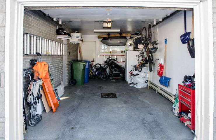 pulizia garage