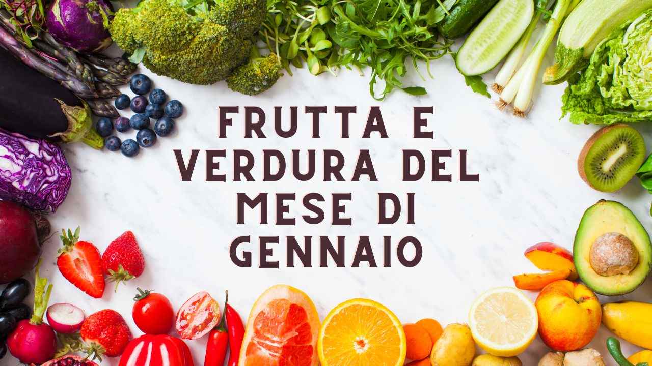 frutta verdura gennaio