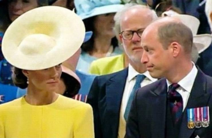 Kate Middleton e marito ad un evento pubblico (Foto Twitter - Inran.it 25012023)