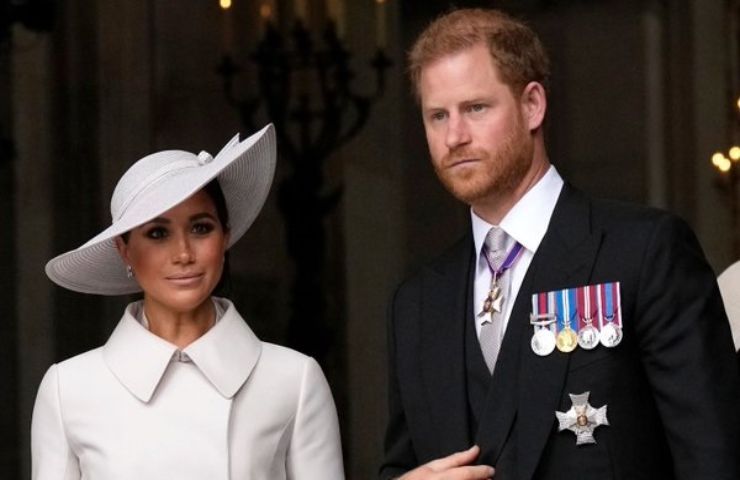 La Markle e Harry ad un evento ufficiale