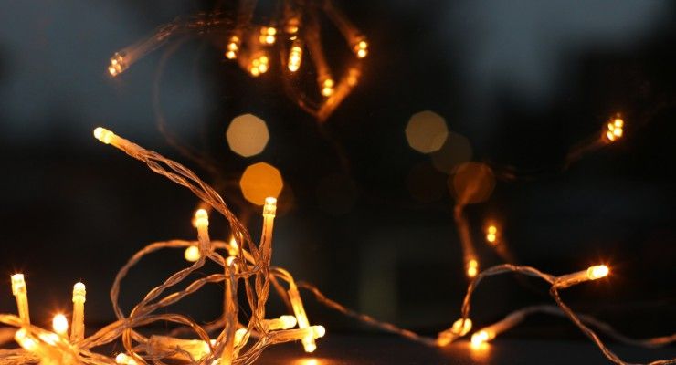 Come riporre luci natalizie