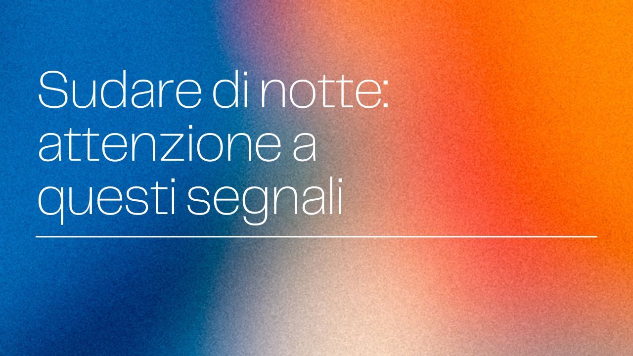 Sudare di notte