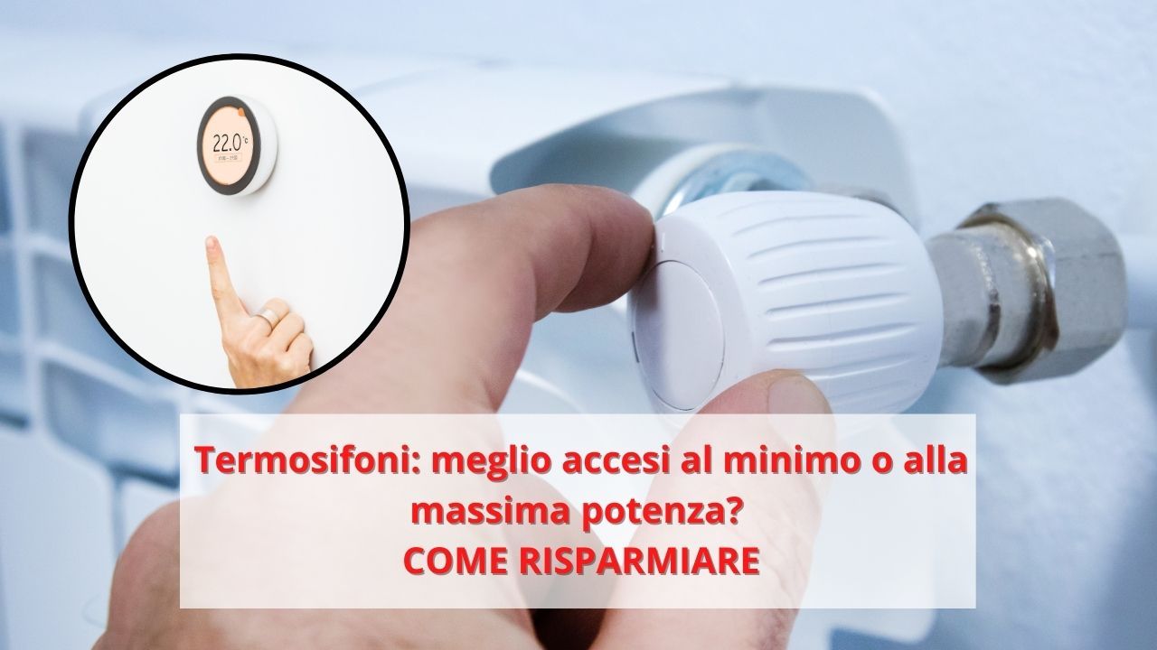 rispamio termosifoni domestici