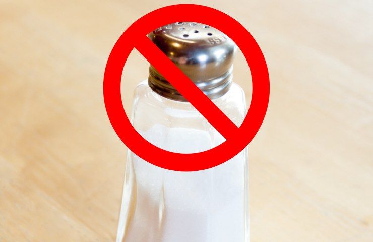 Un divieto di usare il sale