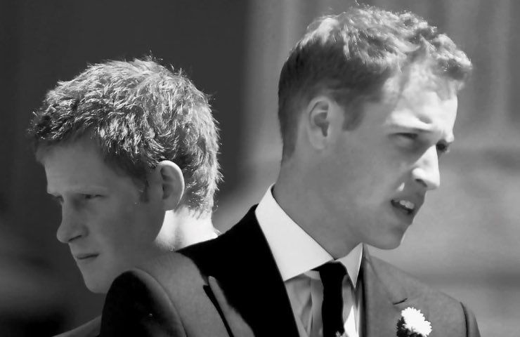 Harry e William ai ferri corti