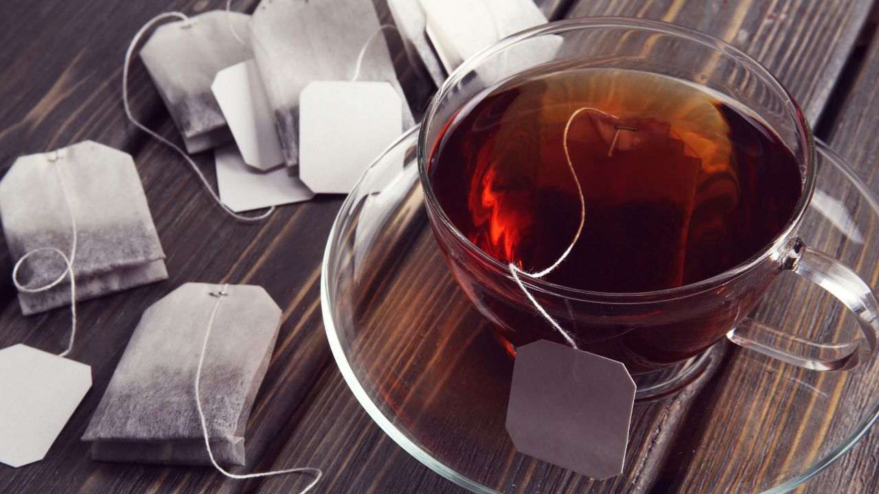 utilizzare bustine usate del tè