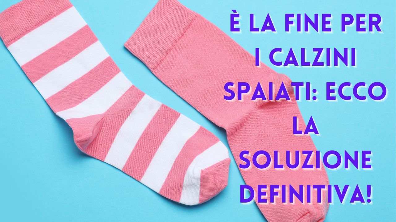 rimedio calzini spaiati