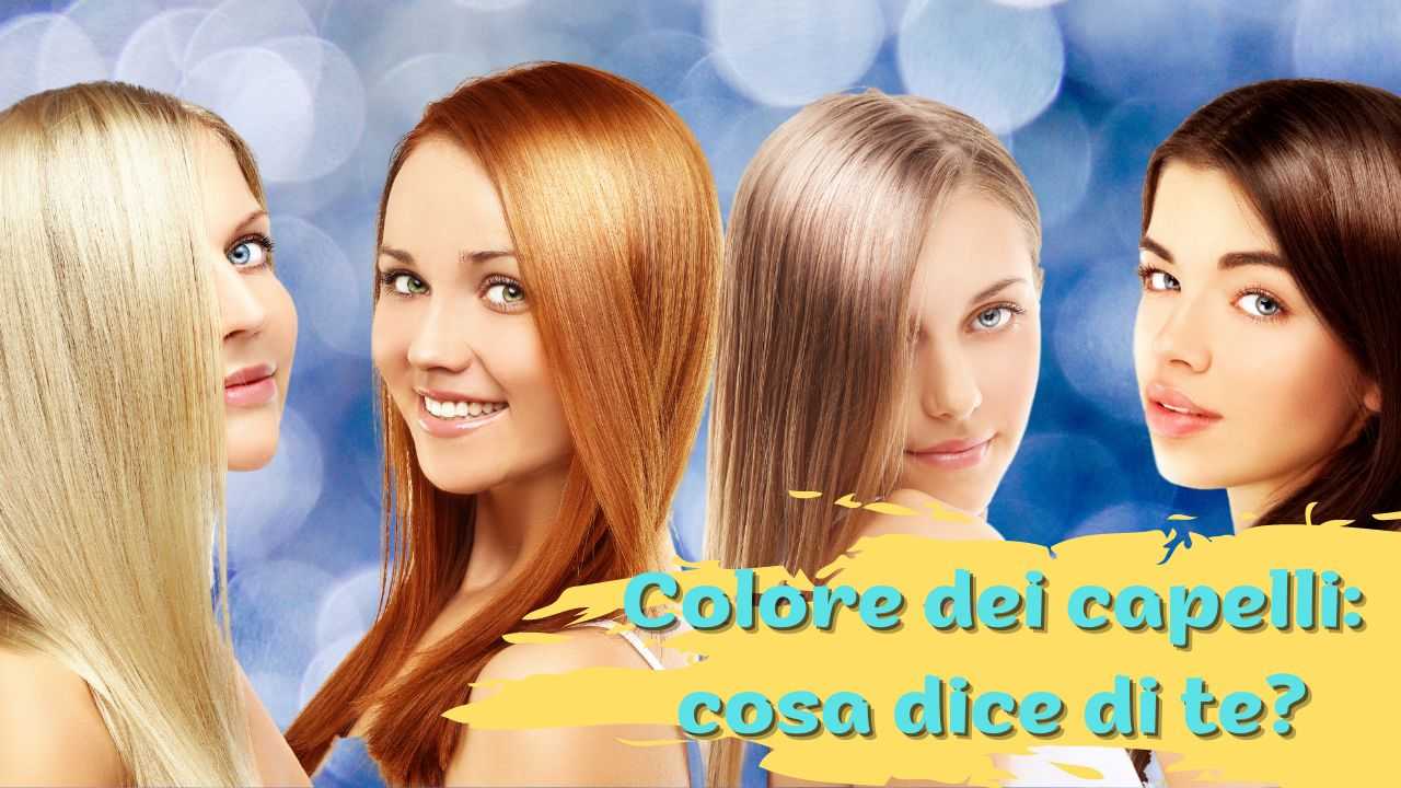 capelli colore personalità