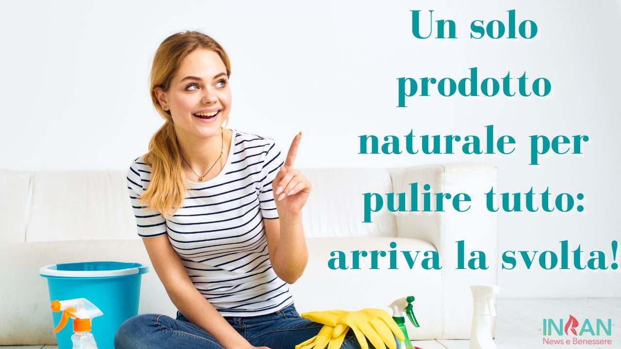 ingrediente naturale pulire disinfettare