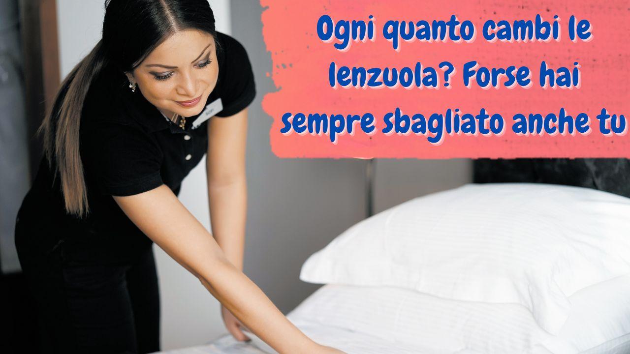 cambiare biancheria da letto