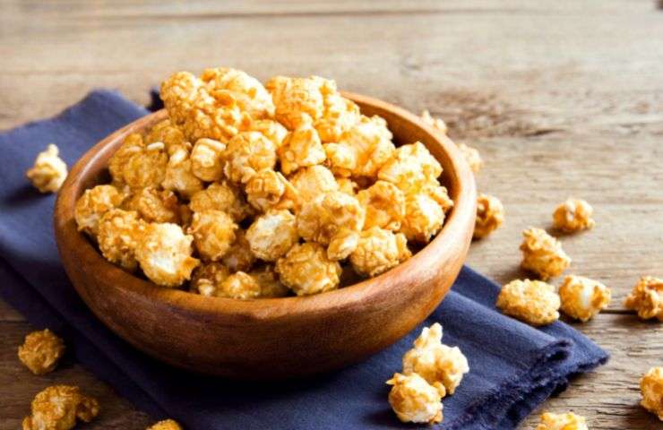 pop corn caramellati ricetta