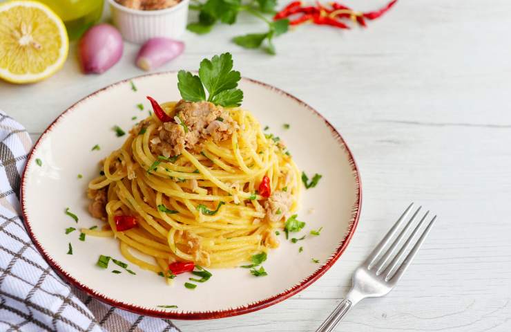 pasta con il tonno