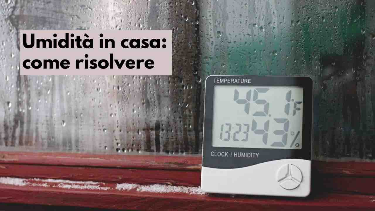 Come risolvere il problema dell'umidità in casa