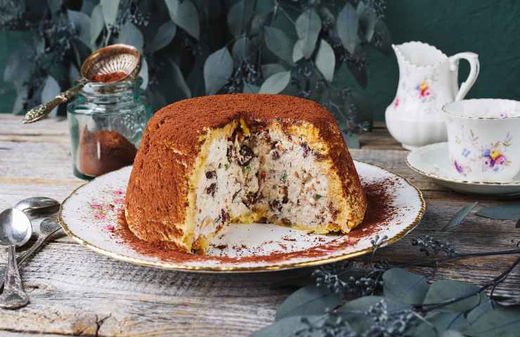 zuccotto pandoro ricetta