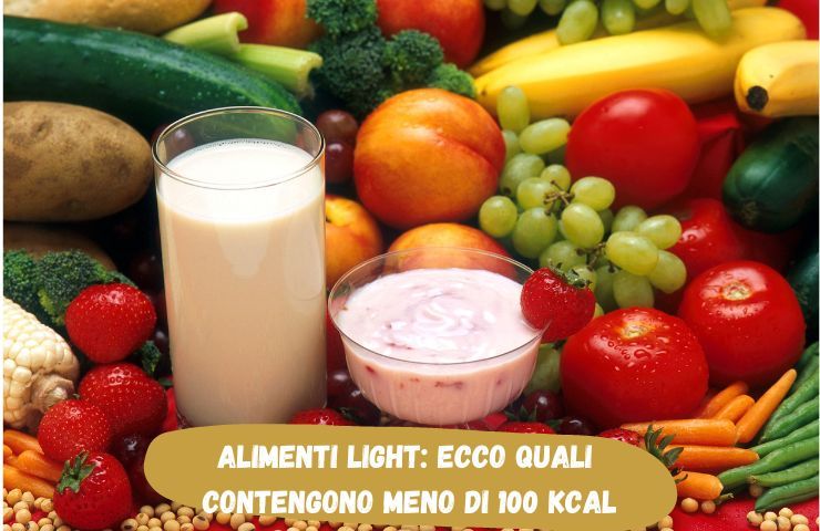 Alimenti con poche calorie