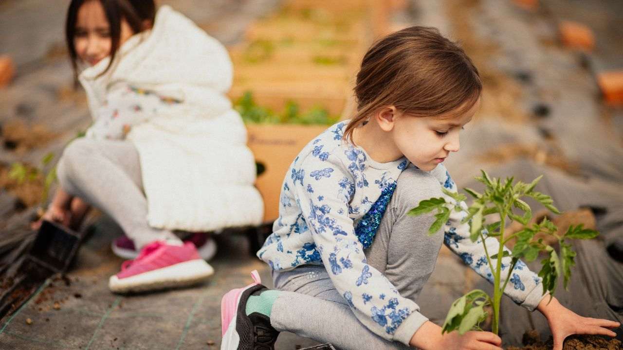 Benefici giardinaggio bambini