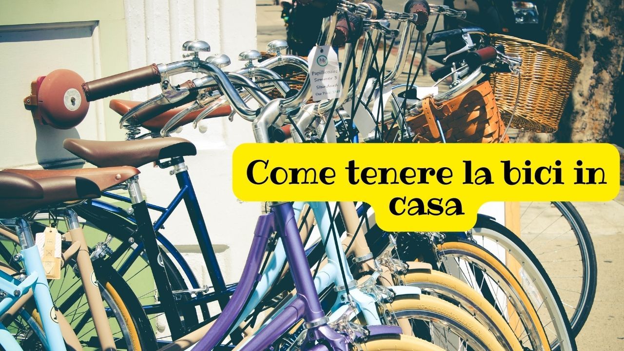 Tenere bici in casa