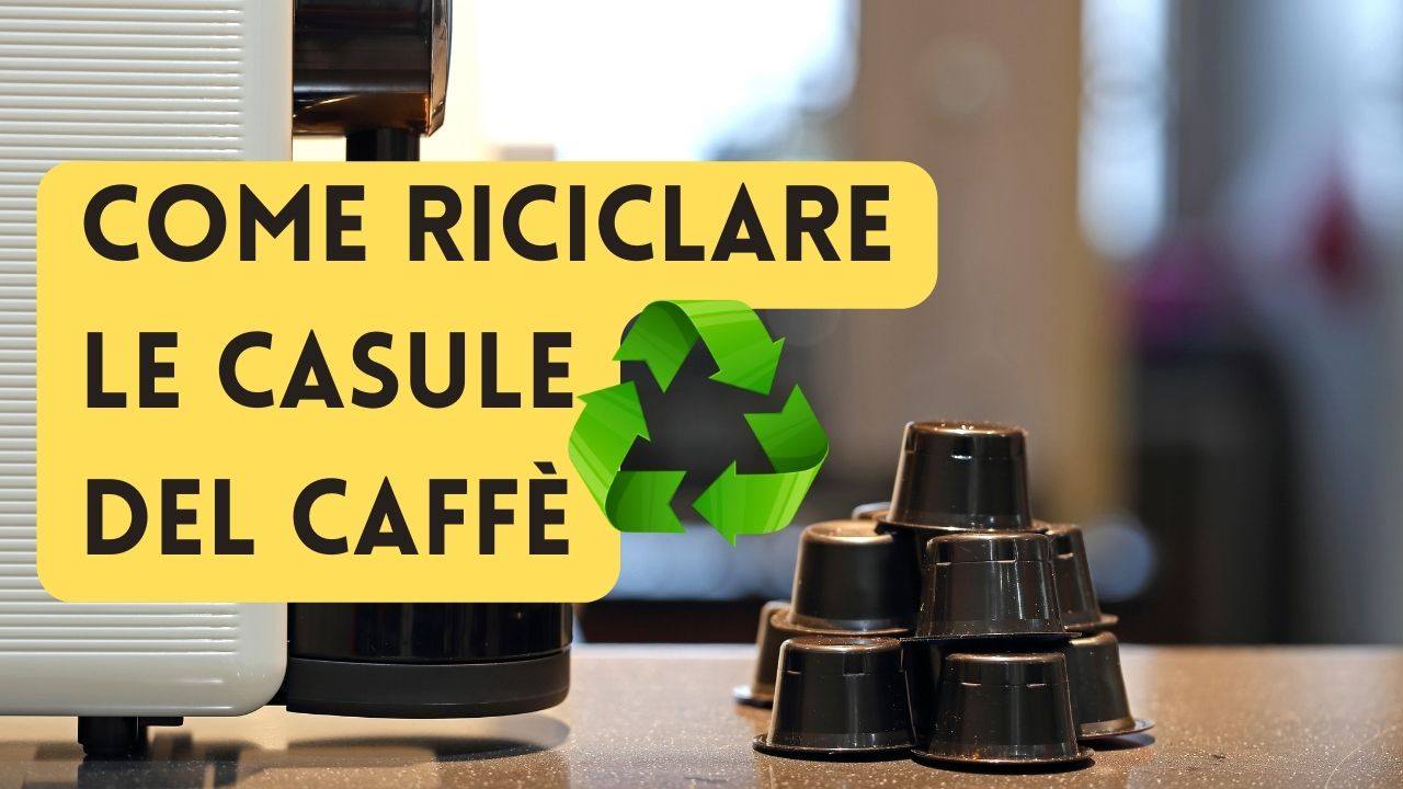 riciclare capsule caffè