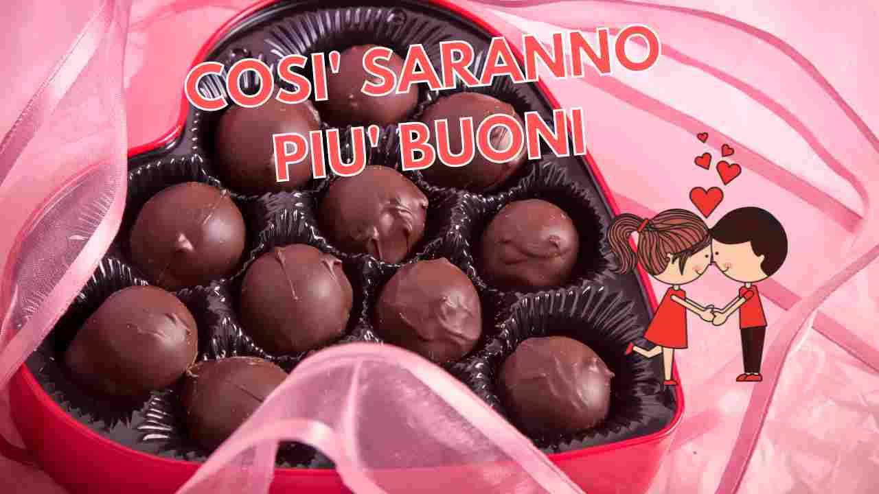 cioccolatini di san valentino ricetta cosa mangiare quali regalare