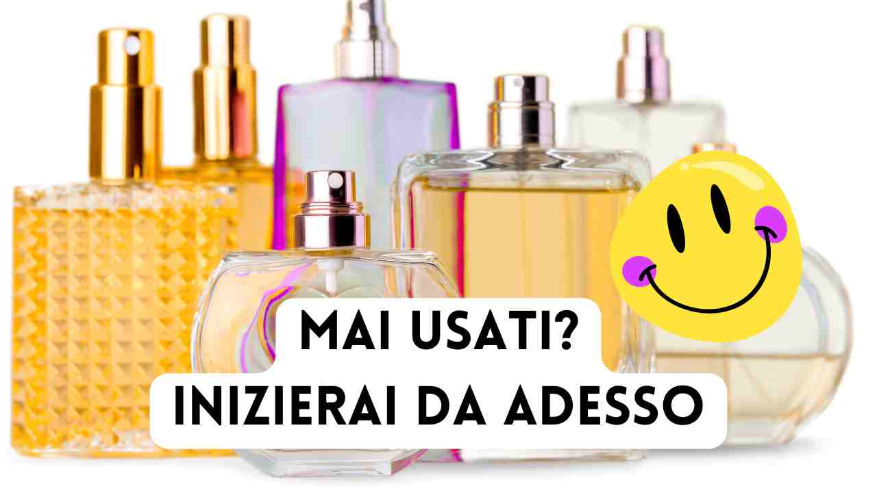 profumi che non usi come riciclare