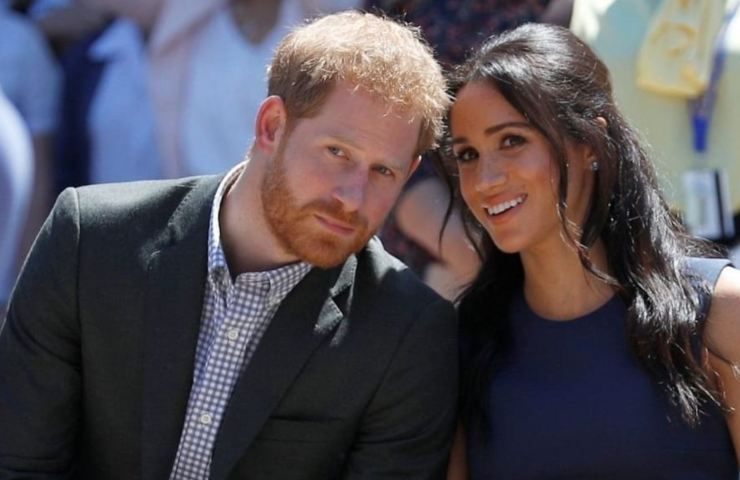 Harry in pubblico senza Meghan